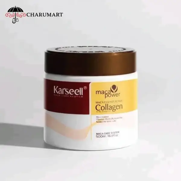 Karseell Collagen Hair Mask Maca Essence Repair for Dry and Damaged Hair - 500ml